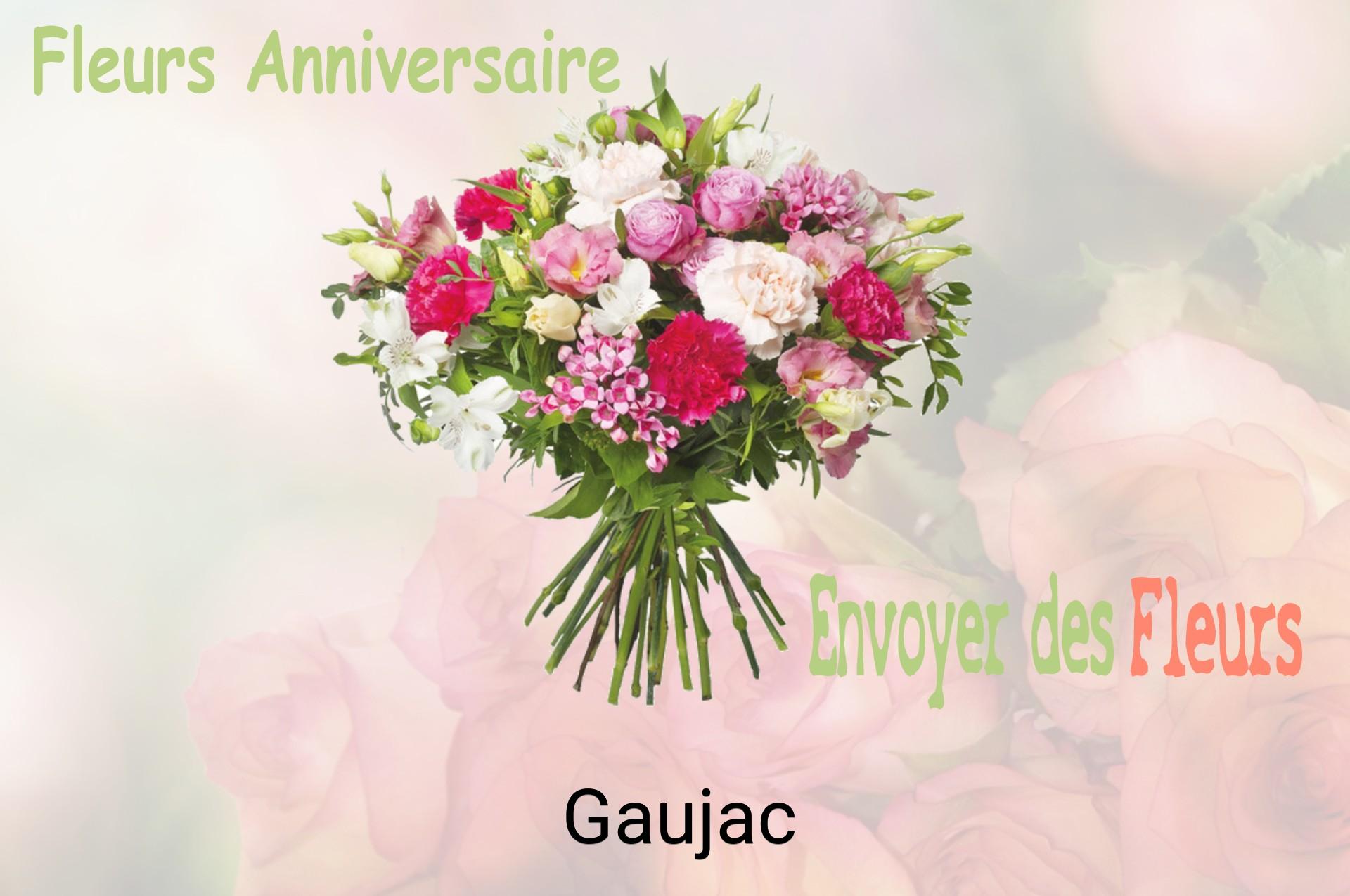 Bouquet de fleurs d’anniversaire livré à Gaujac